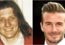 David Beckham y Bobby Sands
